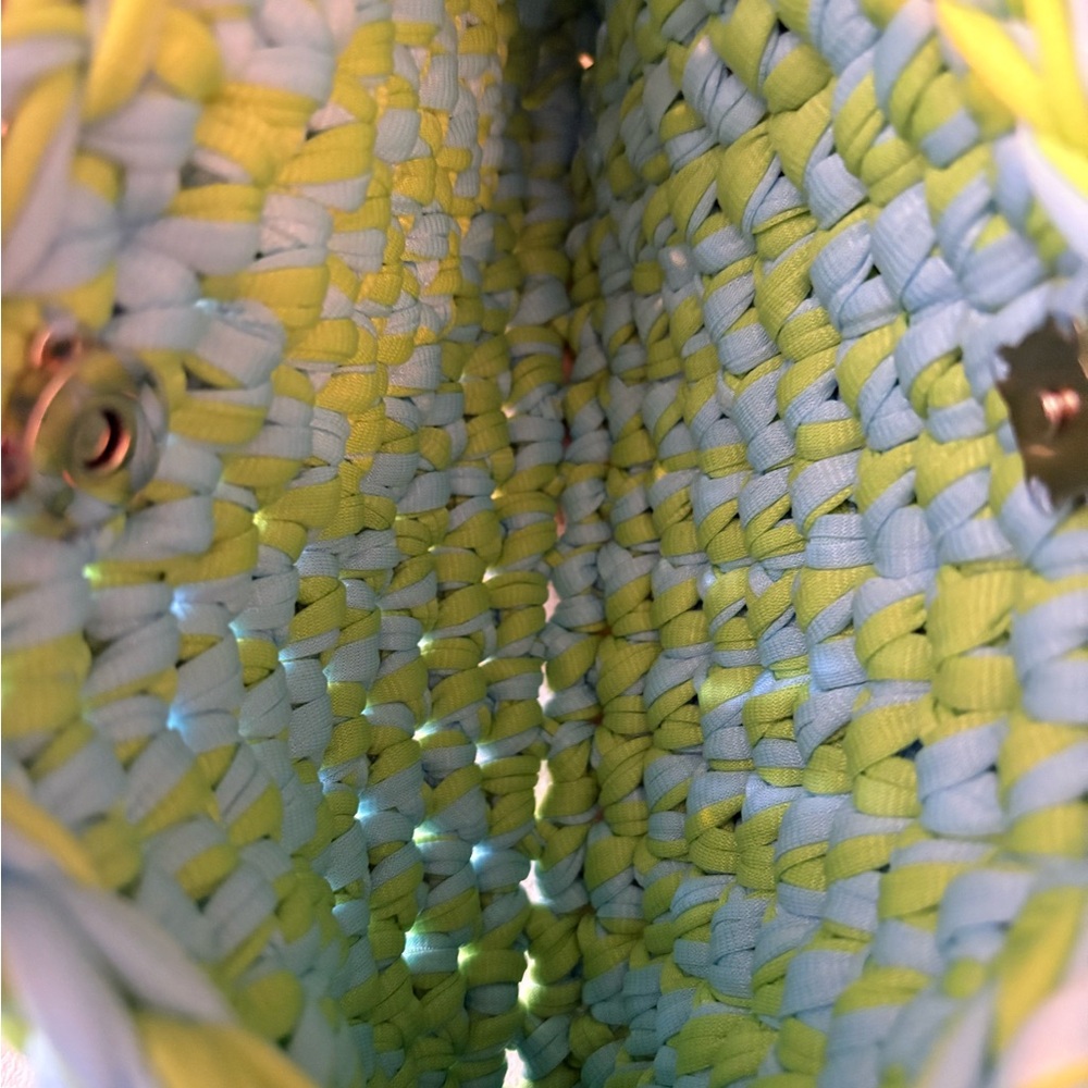 Handmade Crochet Shoulder Bag - Picture 3 of 3